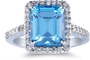 Blue Topaz Ring